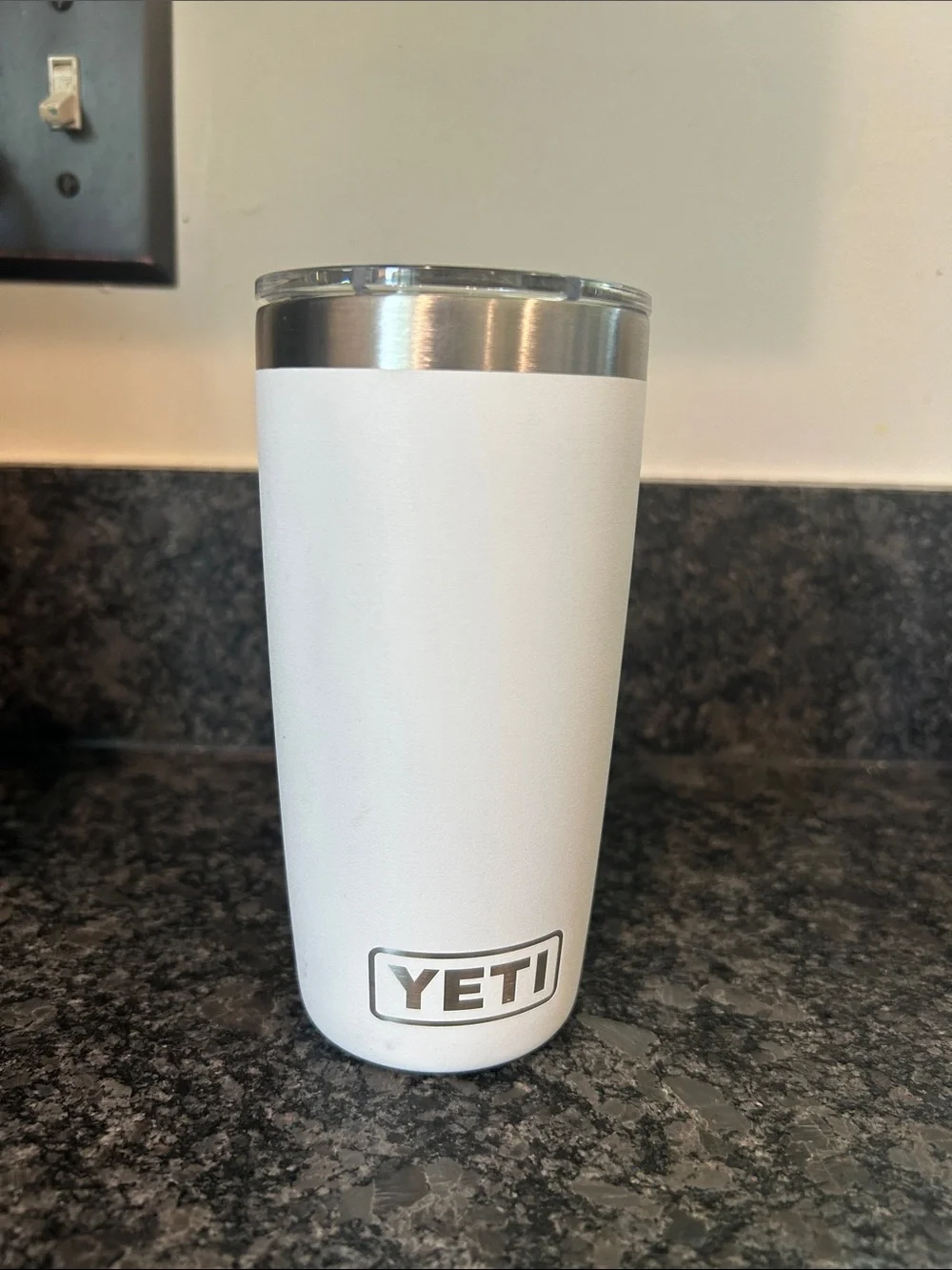 Yeti White Tumbler 10oz  Stainless Steel Mini Tumbler